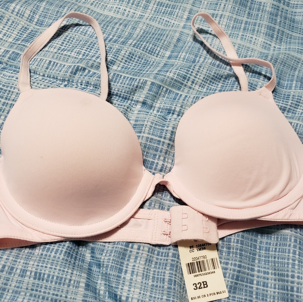 Pink bra